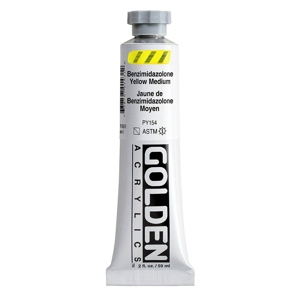Golden Heavy Body Acrylverf Benzimidazolone Geel Middel 59ml 1008