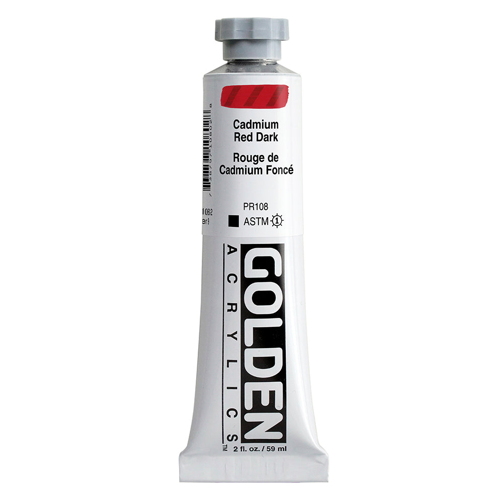 Golden Heavy Body Acrylverf Cadmiumrood Donker 59ml 1080