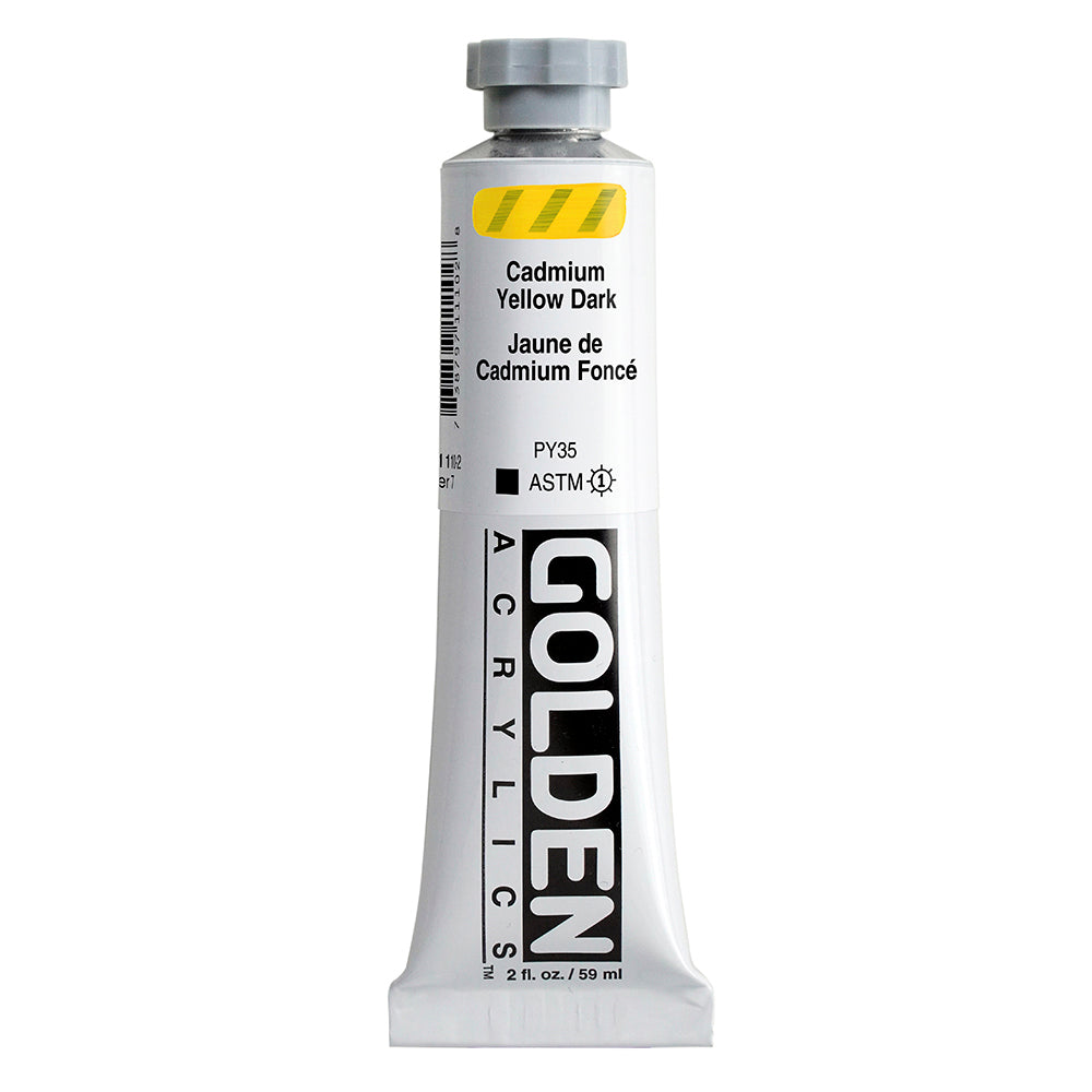 Golden Heavy Body Acrylverf Cadmiumgeel Donker 59ml 1110