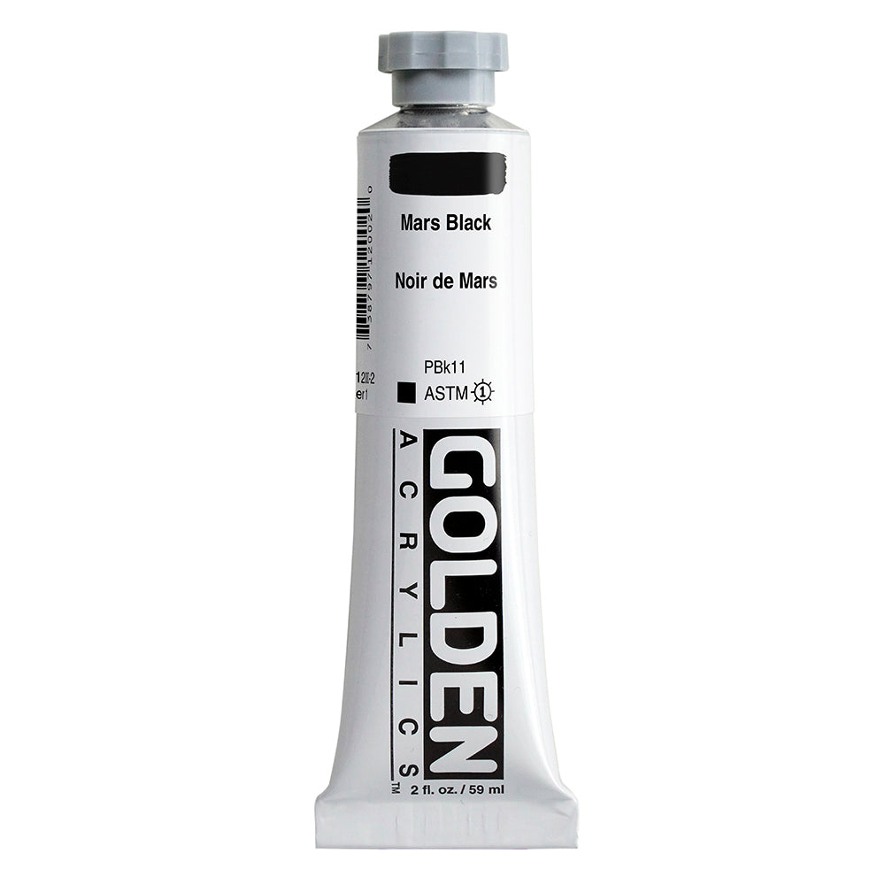 Golden Heavy Body Acrylverf Mars Zwart 59ml 1200