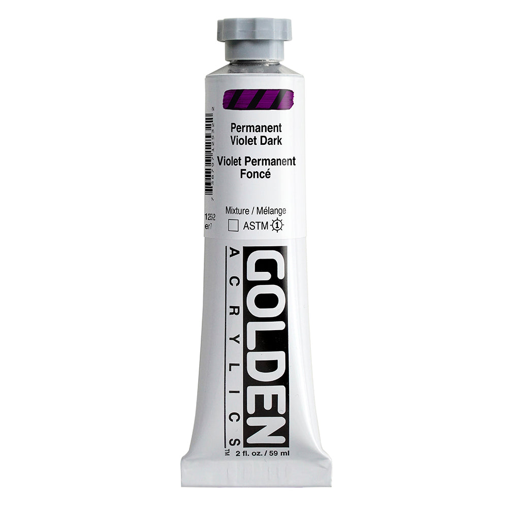 Golden Heavy Body Acrylverf Permanent Violet Donker 59ml 1253