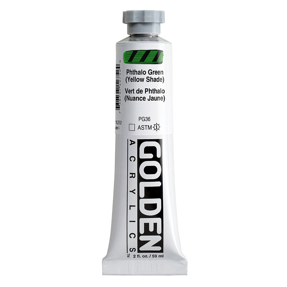 Golden Heavy Body Acrylverf Phthalo Groen (Geelachtig)59ml 1275
