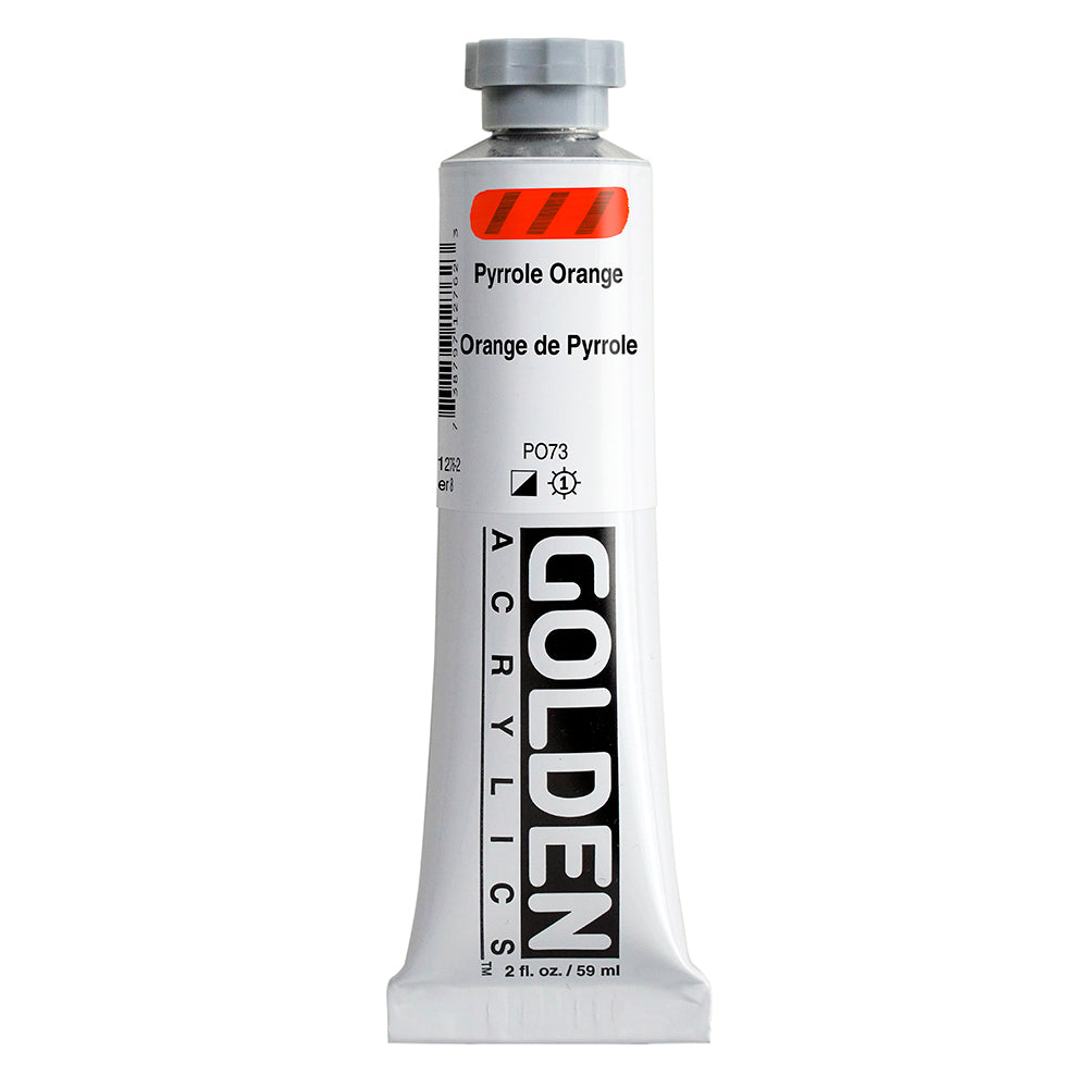 Golden Heavy Body Acrylverf Pyrrol Oranje 59ml 1276