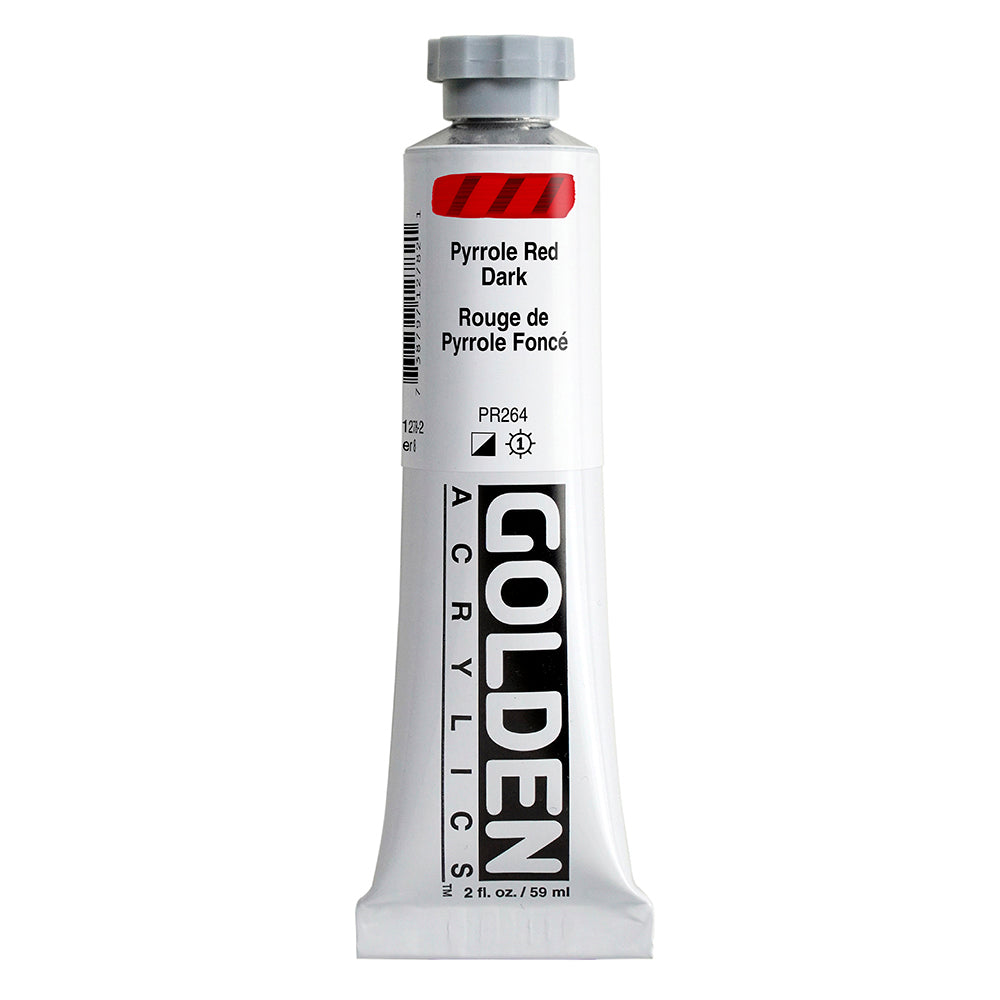 Golden Heavy Body Acrylverf Pyrrolrood Donker 59ml 1278