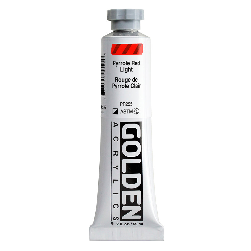 Golden Heavy Body Acrylverf Pyrrolrood Licht 59ml 1279