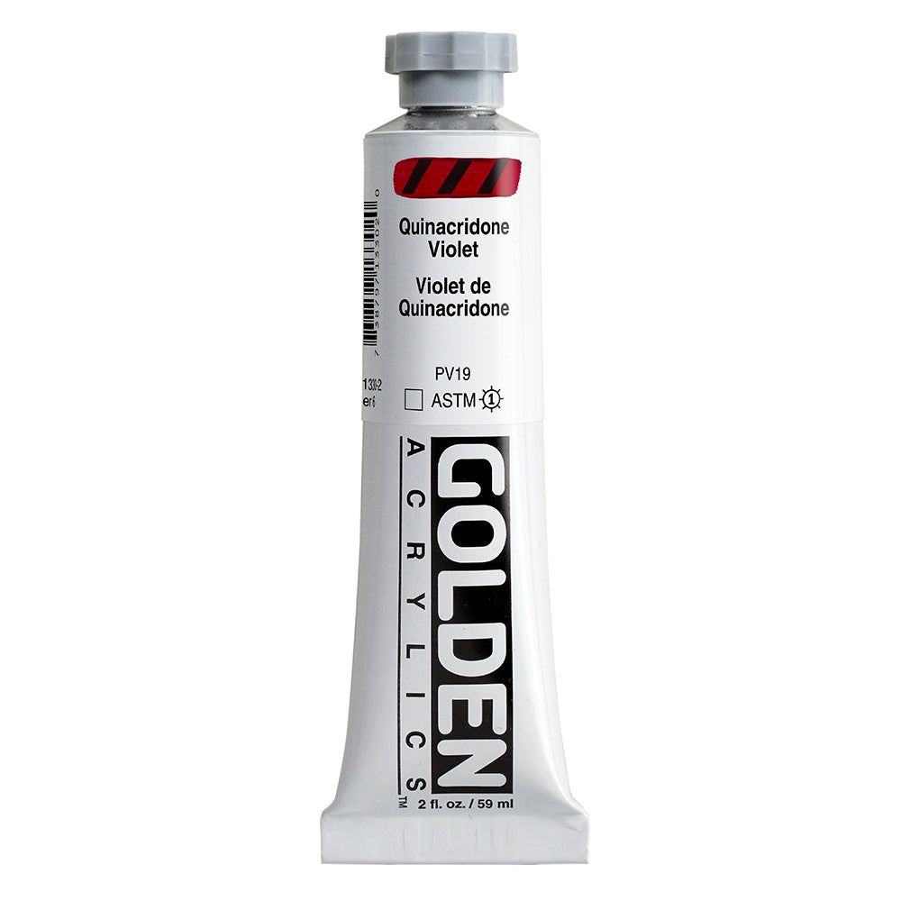 Golden Heavy Body Acrylverf Quinacridonaviolet 59ml 1330