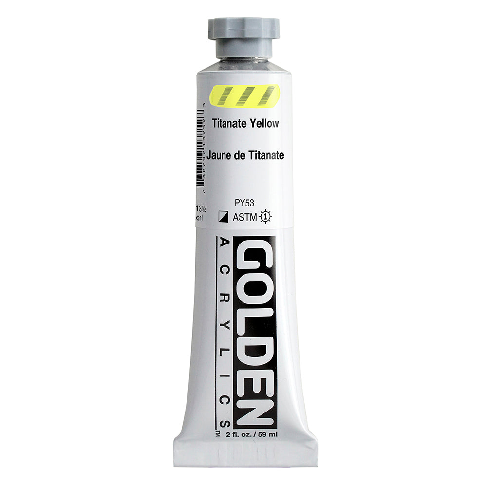 Golden Heavy Body Acrylverf Titaanaat Geel 59ml 1375