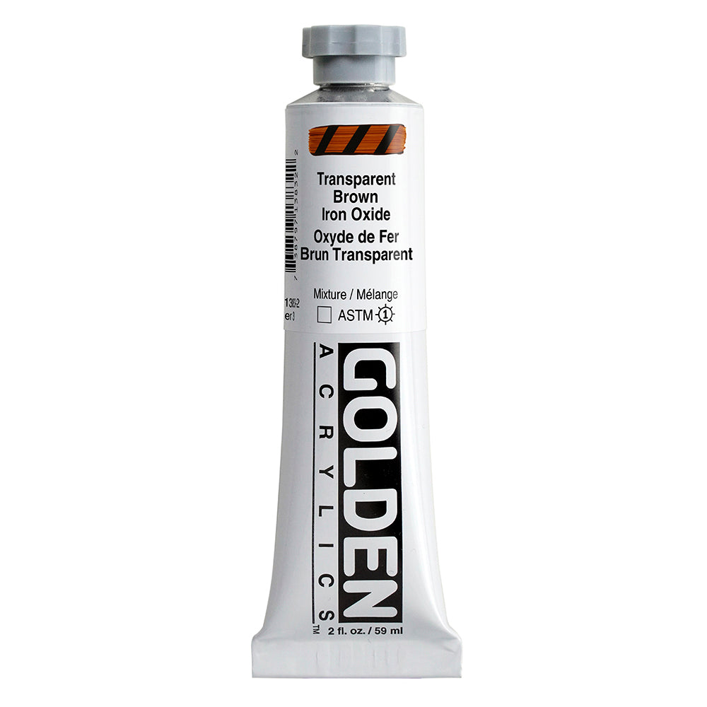 Golden Heavy Body Acrylverf Transparant Bruin IJzeroxide 59 M 1383