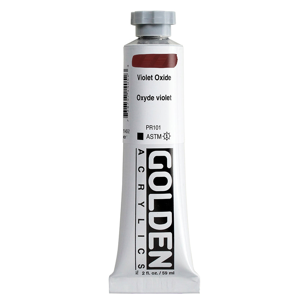 Golden Heavy Body Acrylverf Violetoxide 59ml 1405