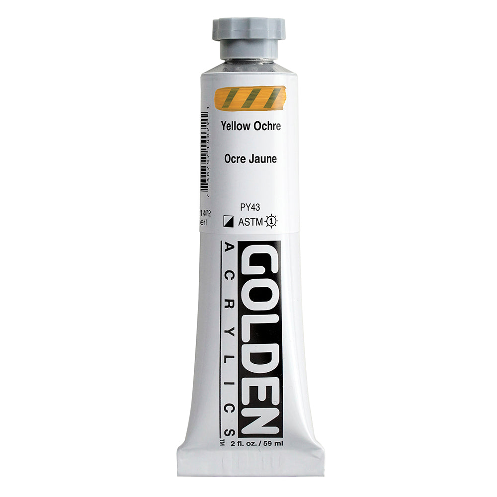 Golden Heavy Body Acrylverf Gele Oker 59ml 1407