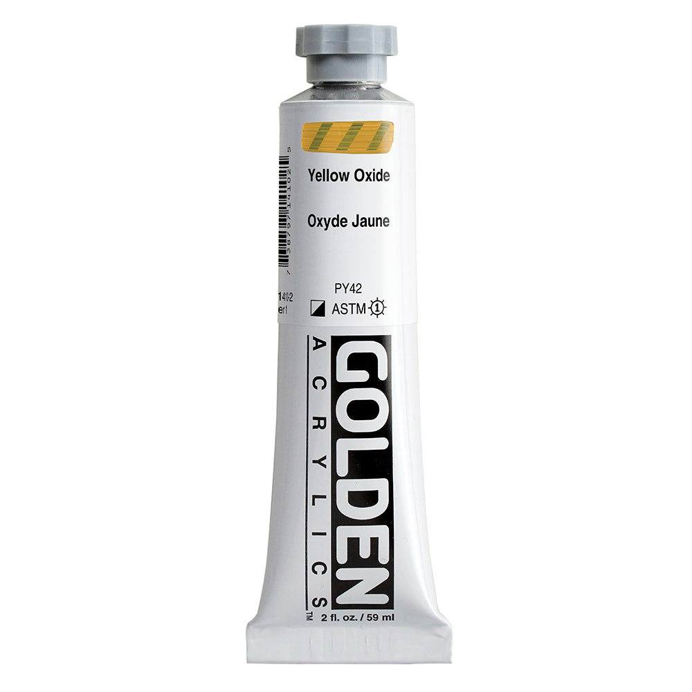 Golden Heavy Body Acrylverf Gele Oxide 59ml 1410
