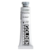 Golden Heavy Body Acrylverf N7 Neutraal Grijs 59ml 1447