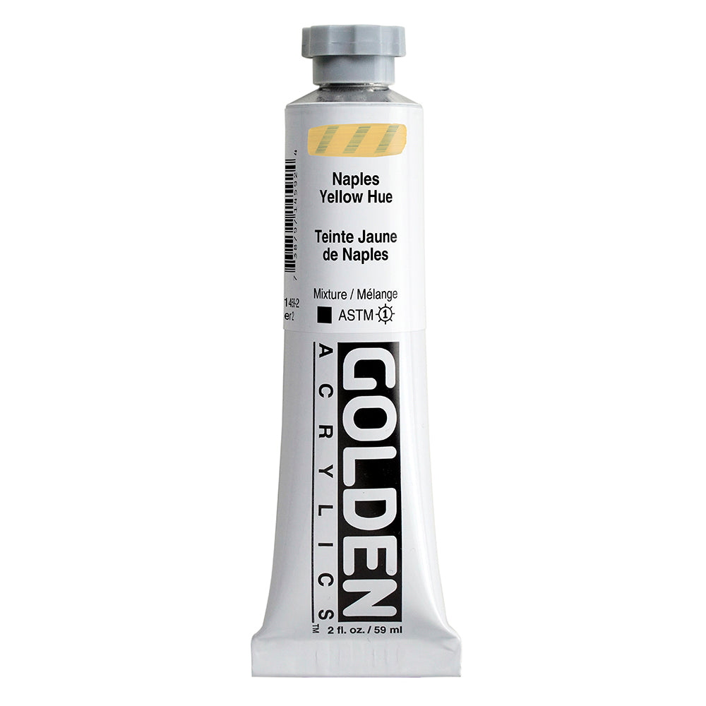 Golden Heavy Body Acrylverf Napels Gele Toon 59ml 1459