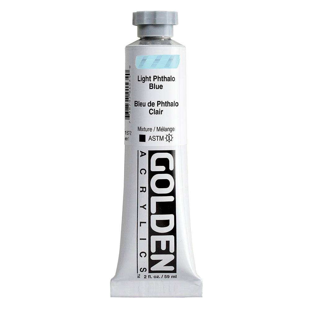 Golden Heavy Body Acrylverf Licht Phthaloblauw 59ml 1577
