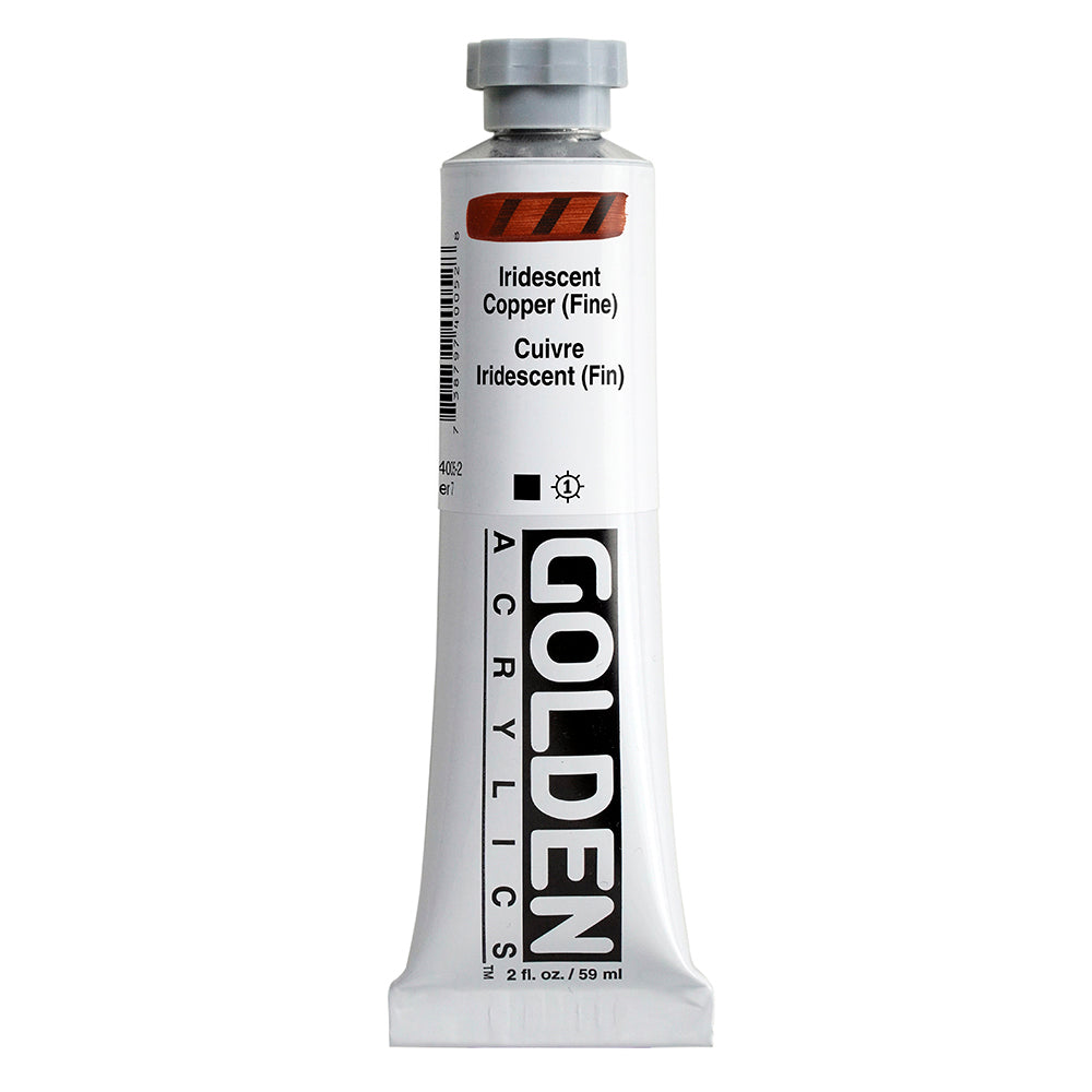 Golden Heavy Body Acrylverf Iriserend Koper (Fijn) 59ml 4005