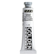 Golden Heavy Body Acrylverf Iriserend Staal (Grof) 59ml 4027