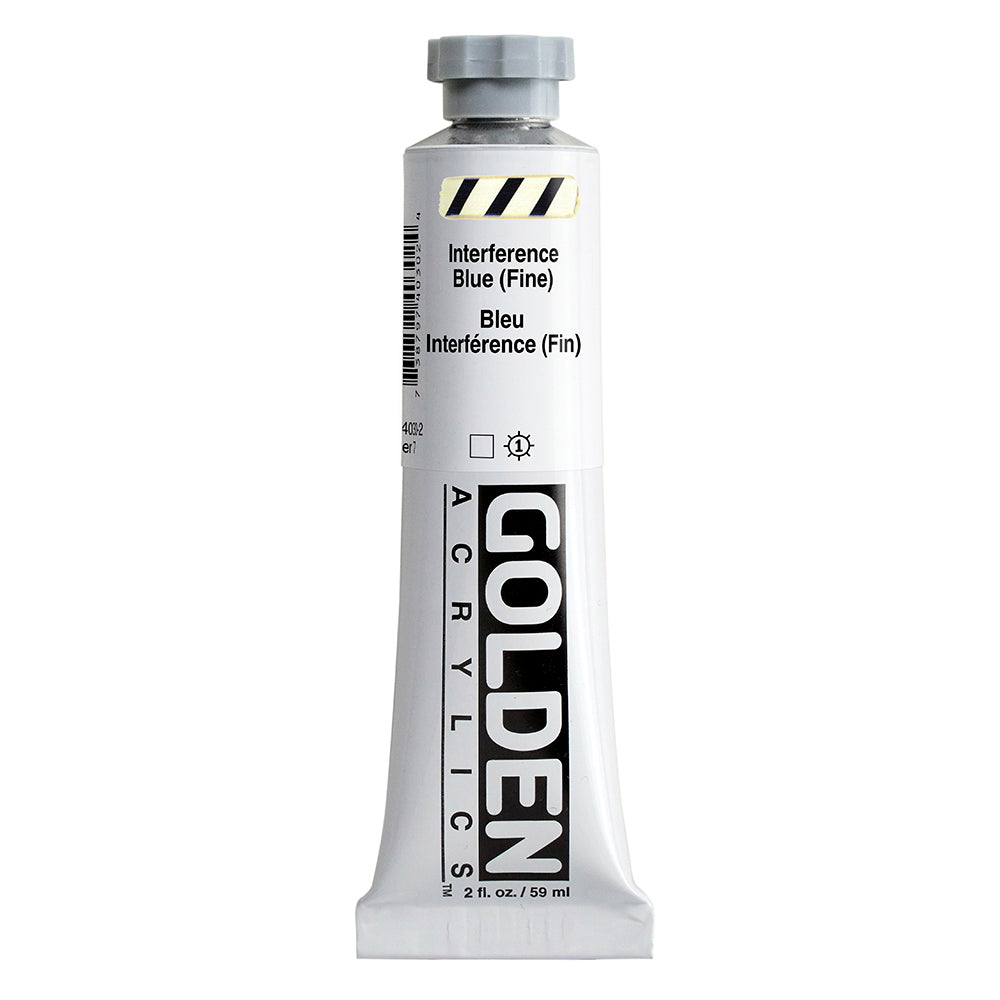 Golden Heavy Body Acrylverf Interference Blauw (Fijn) 59ml 4030