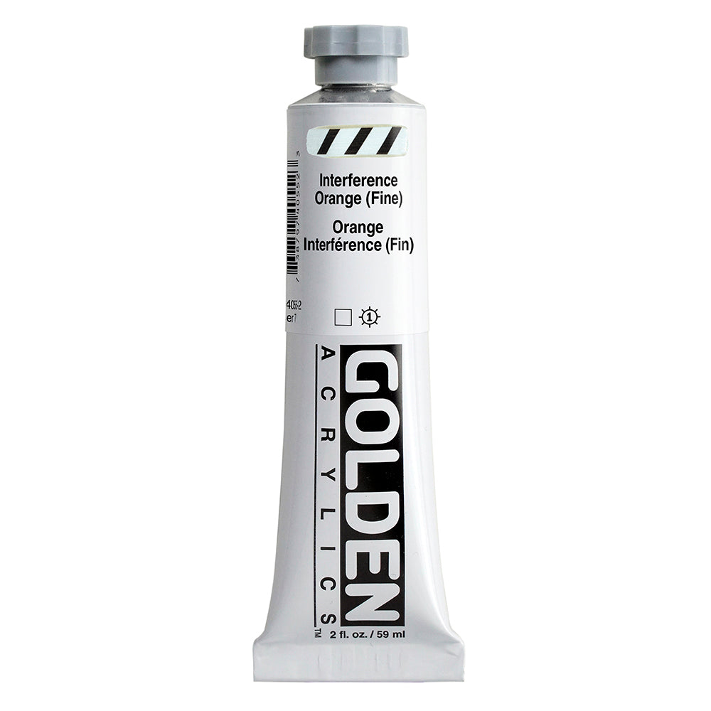 Golden Heavy Body Acrylverf Interference Oranje (Fijn) 59ml 4055