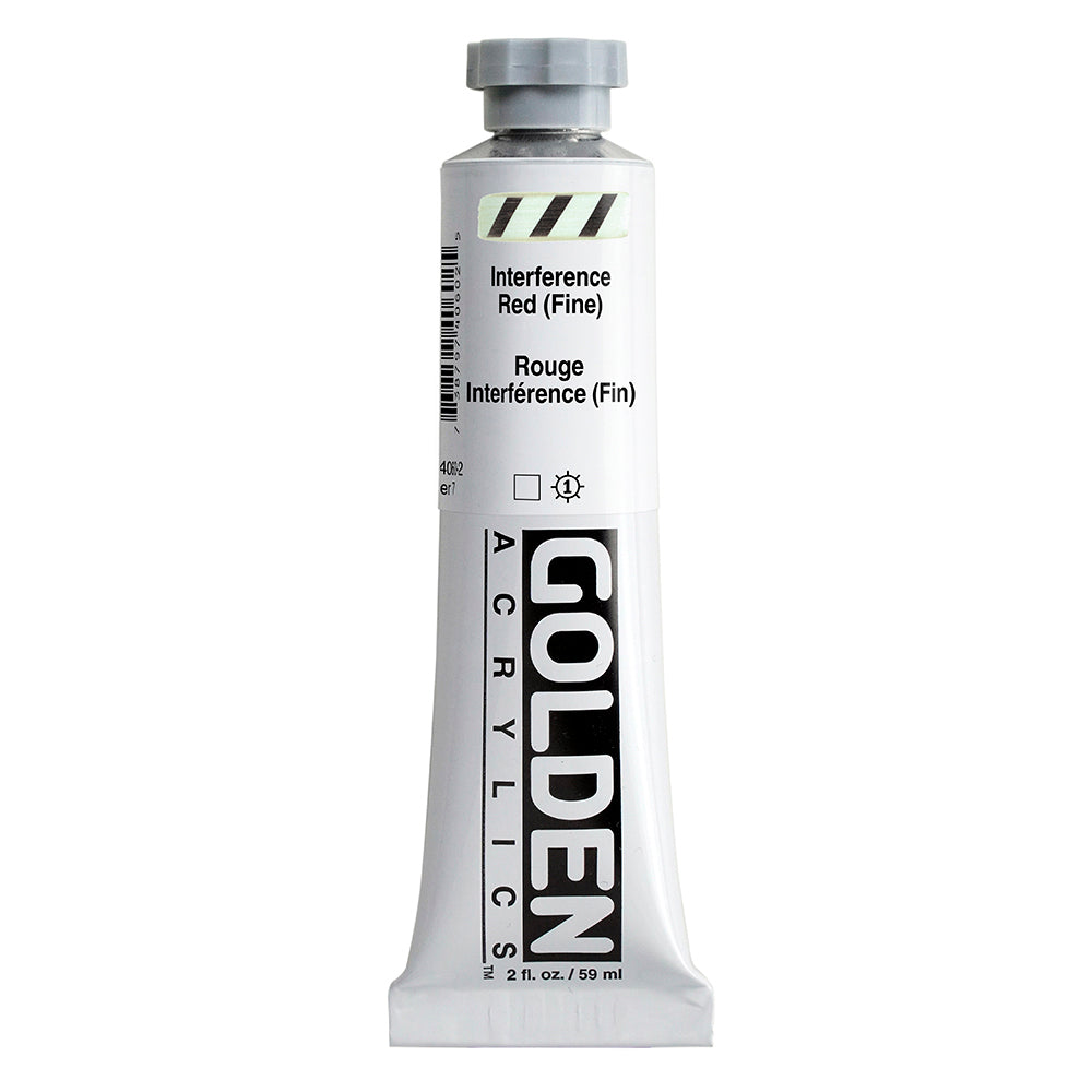 Golden Heavy Body Acrylverf Interference Rood (Fijn) 59ml 4060