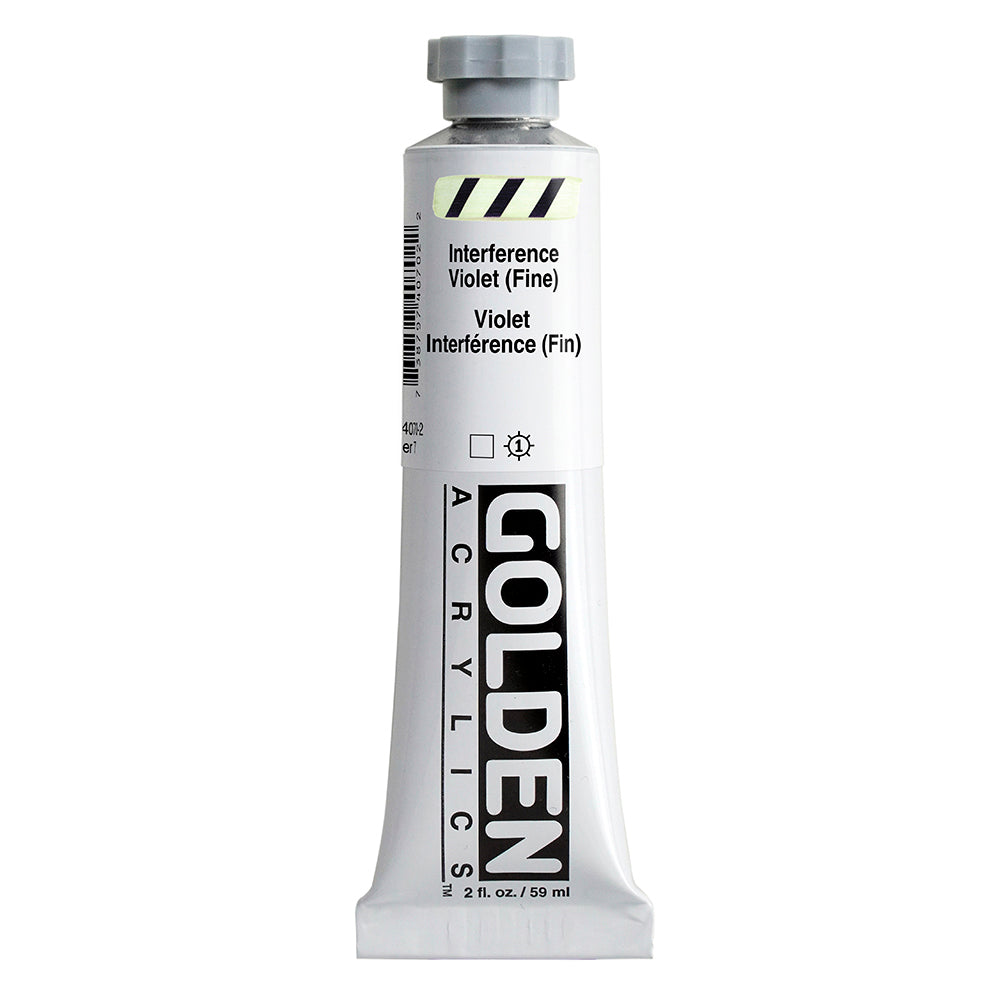 Golden Heavy Body Acrylverf Interference Violet (Fijn) 59ml 4070