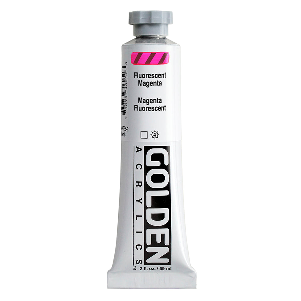 Golden Heavy Body Acrylverf Fluorescerend Magenta 59ml 4625