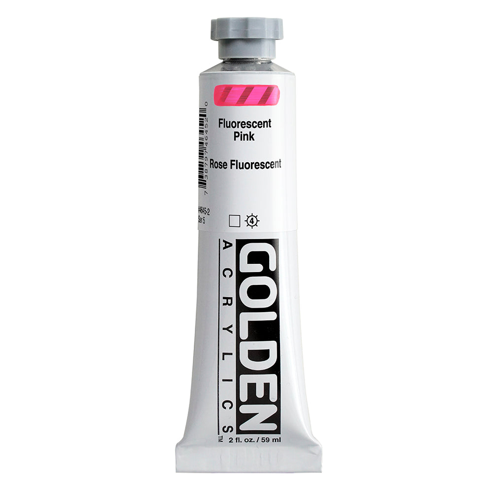 Golden Heavy Body Acrylverf Fluorescerend Roze 59ml 4645