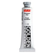 Golden Heavy Body Acrylverf Fluorescerend Rood 59ml 4650