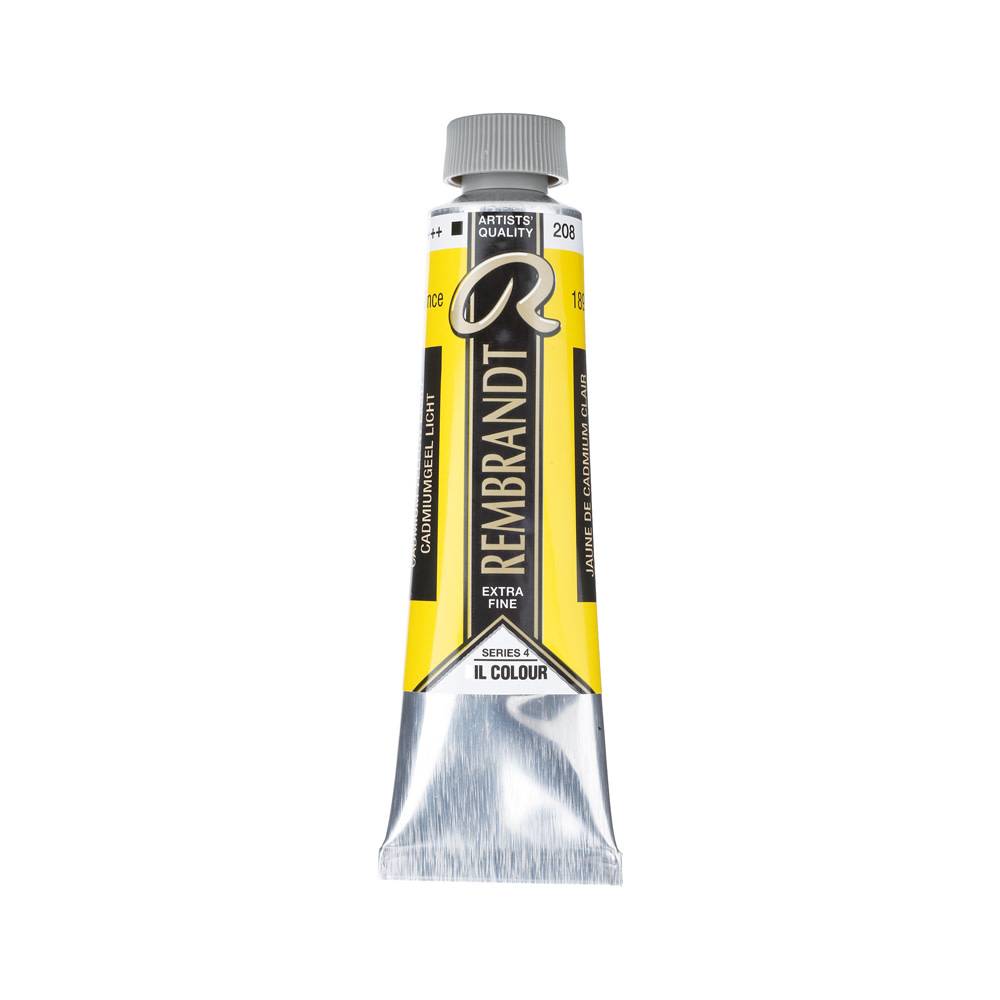 Rembrandt Olieverf Tube 40 ml Cadmiumgeel Licht 208