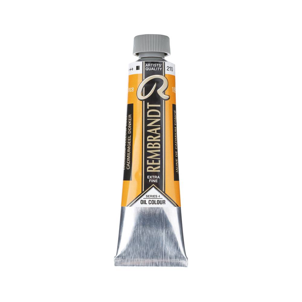 Rembrandt Olieverf Tube 40 ml Cadmiumgeel Donker 210