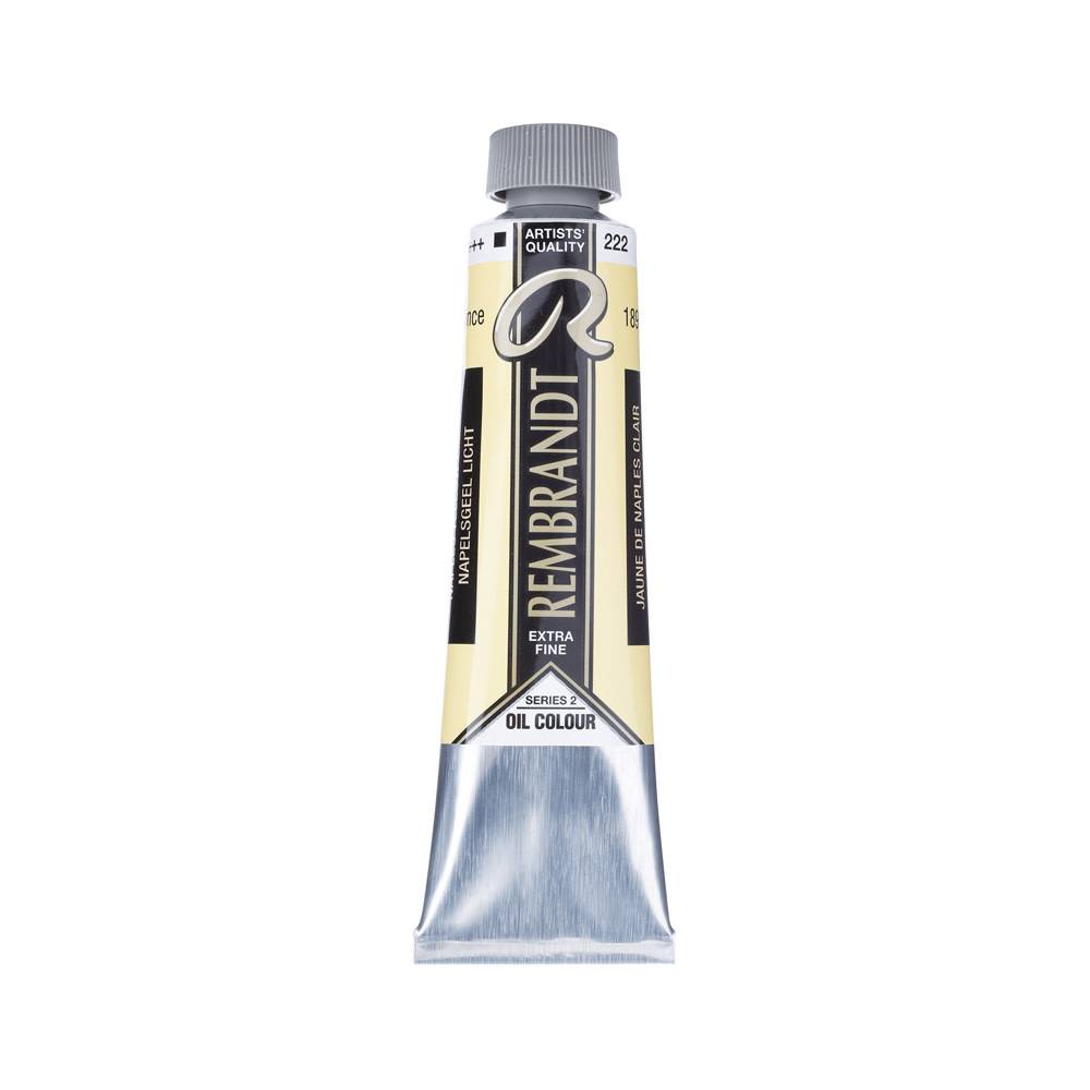 Rembrandt Olieverf Tube 40 ml Napelsgeel Licht 222
