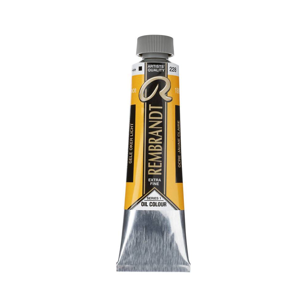 Rembrandt Olieverf Tube 40 ml Gele Oker Licht 228