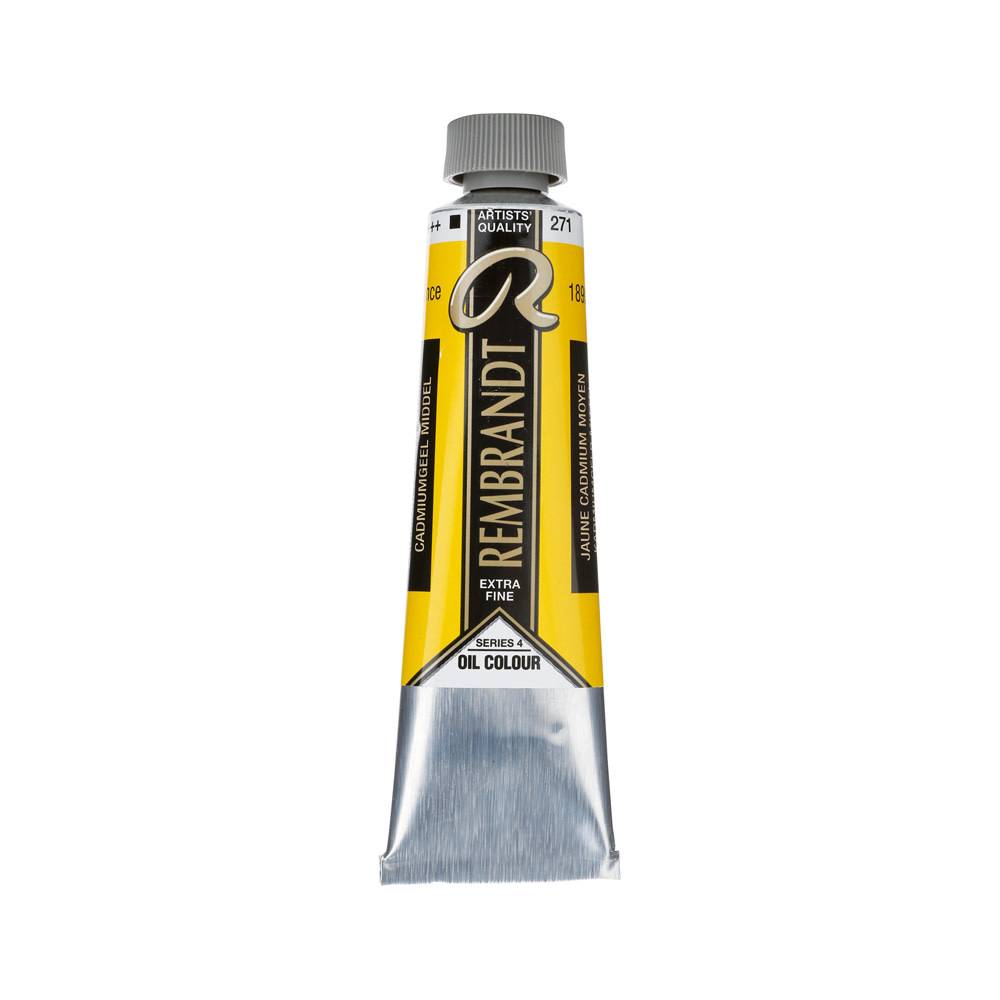 Rembrandt Olieverf Tube 40 ml Cadmiumgeel Middel 271