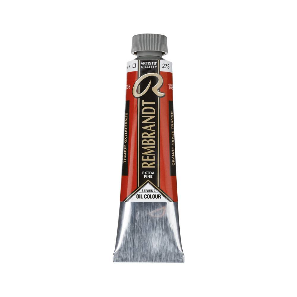Rembrandt Olieverf Tube 40 ml Transparant Oxydoranje 273