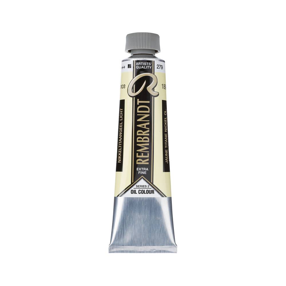 Rembrandt Olieverf Tube 40 ml Nikkeltitaangeel Licht 279
