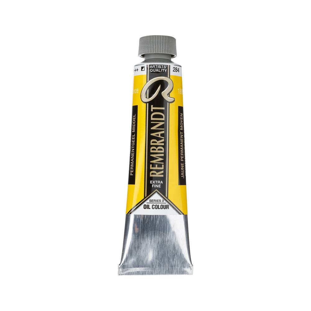 Rembrandt Olieverf Tube 40 ml Permanentgeel Middel 284