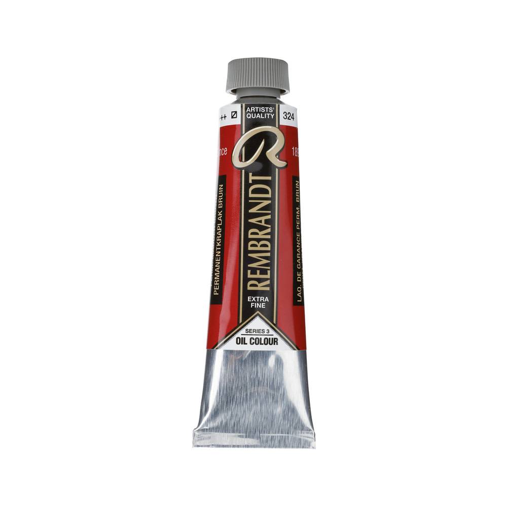 Rembrandt Olieverf Tube 40 ml Permanentkraplak Bruin 324