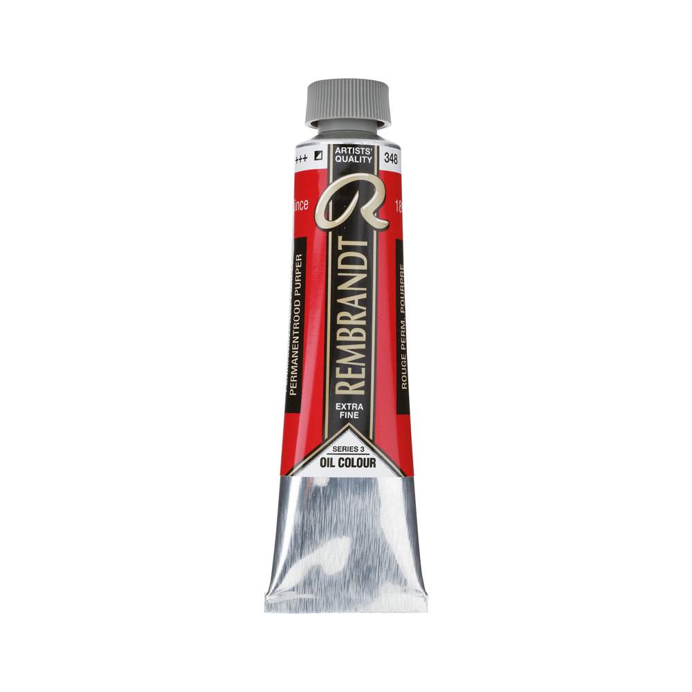 Rembrandt Olieverf Tube 40 ml Permanentrood Purper 348