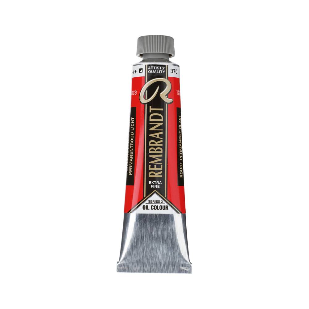 Rembrandt Olieverf Tube 40 ml Permanentrood Licht 370