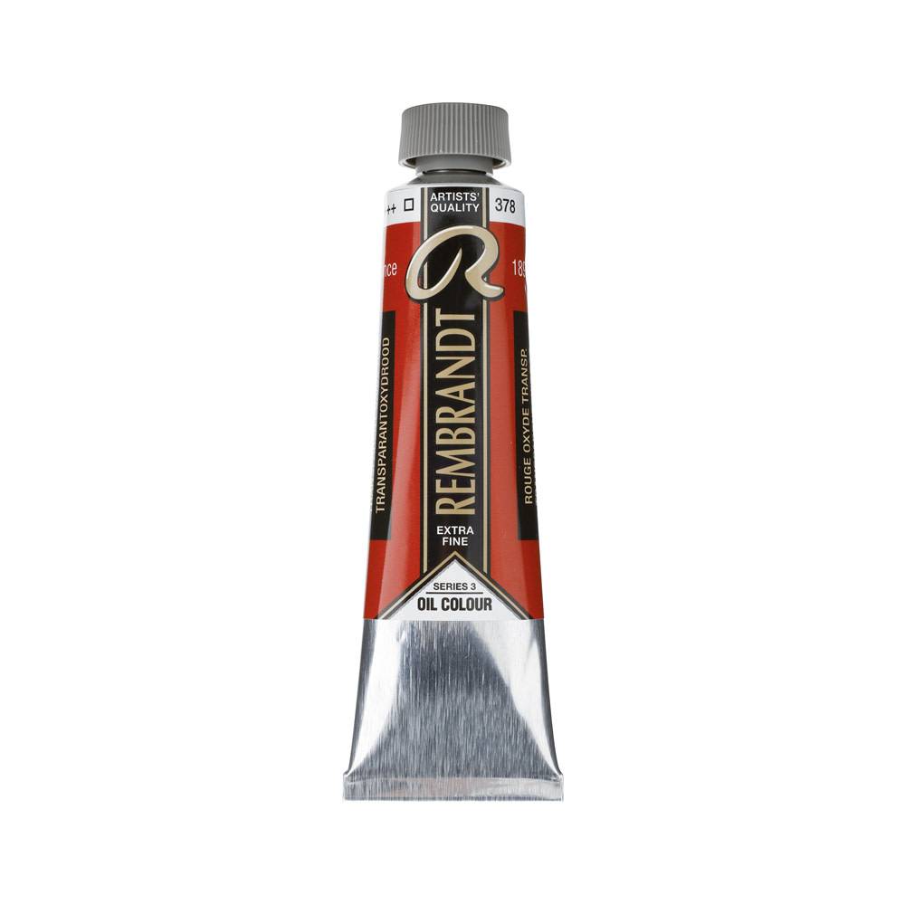 Rembrandt Olieverf Tube 40 ml Transparantoxydrood 378