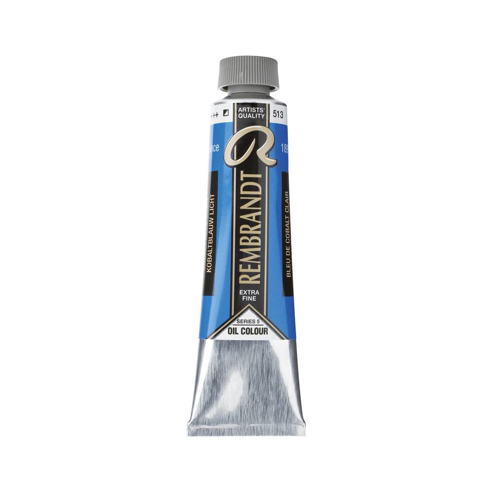 Rembrandt Olieverf Tube 40 ml Kobaltblauw Licht 513