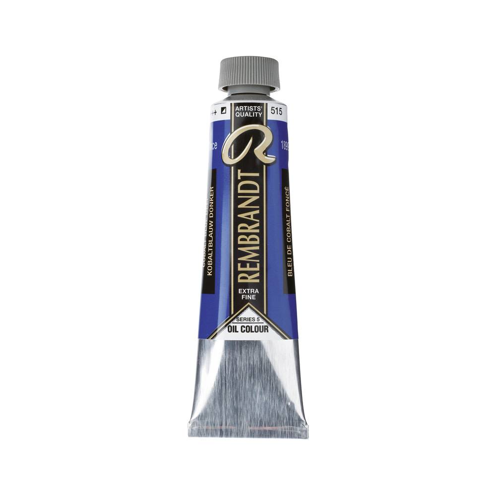 Rembrandt Olieverf Tube 40 ml Kobaltblauw Donker 515