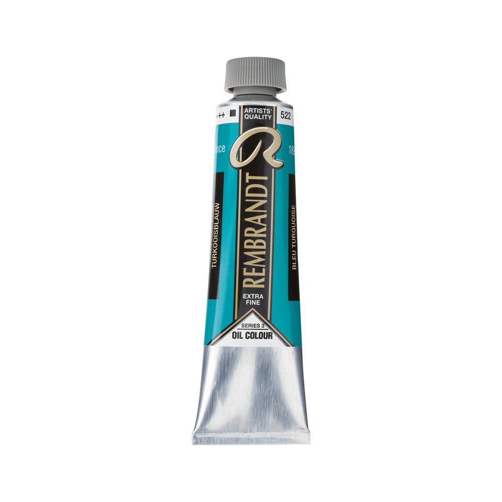 Rembrandt Olieverf Tube 40 ml Turkooisblauw 522
