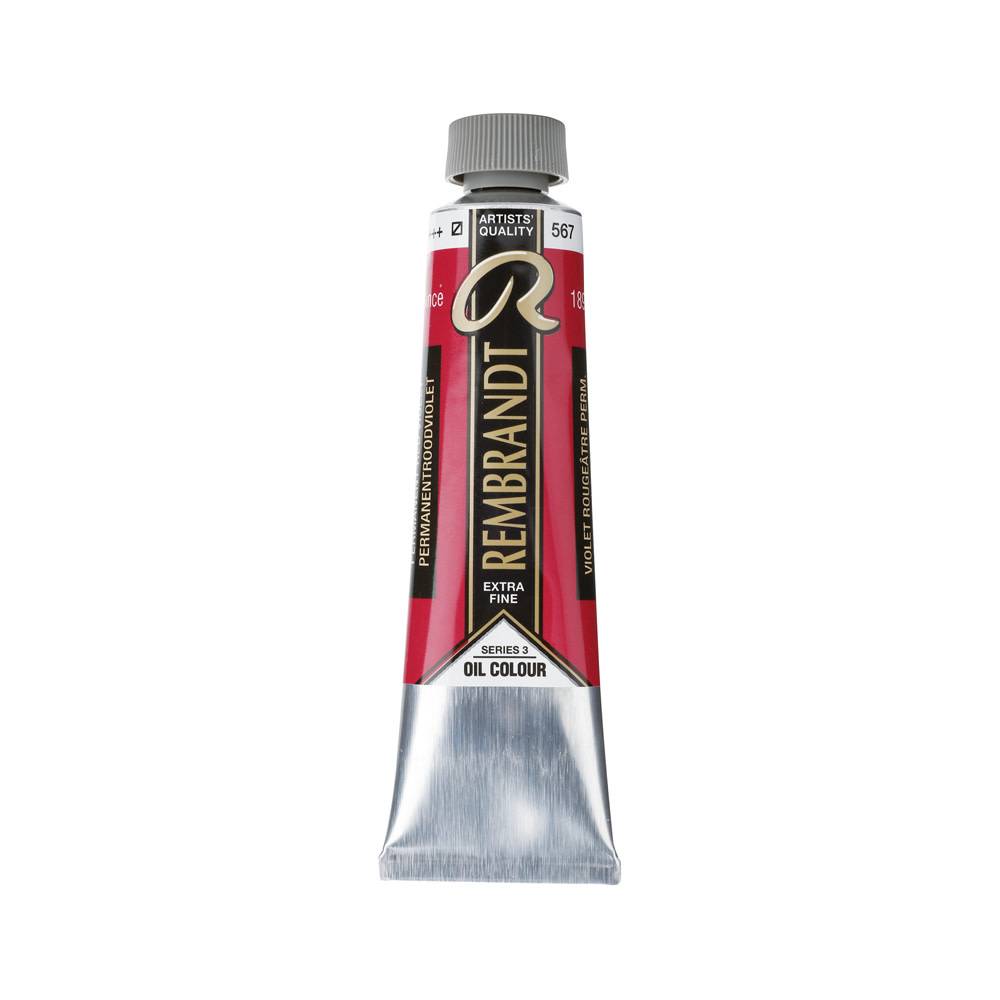 Rembrandt Olieverf Tube 40 ml Permanentroodviolet 567