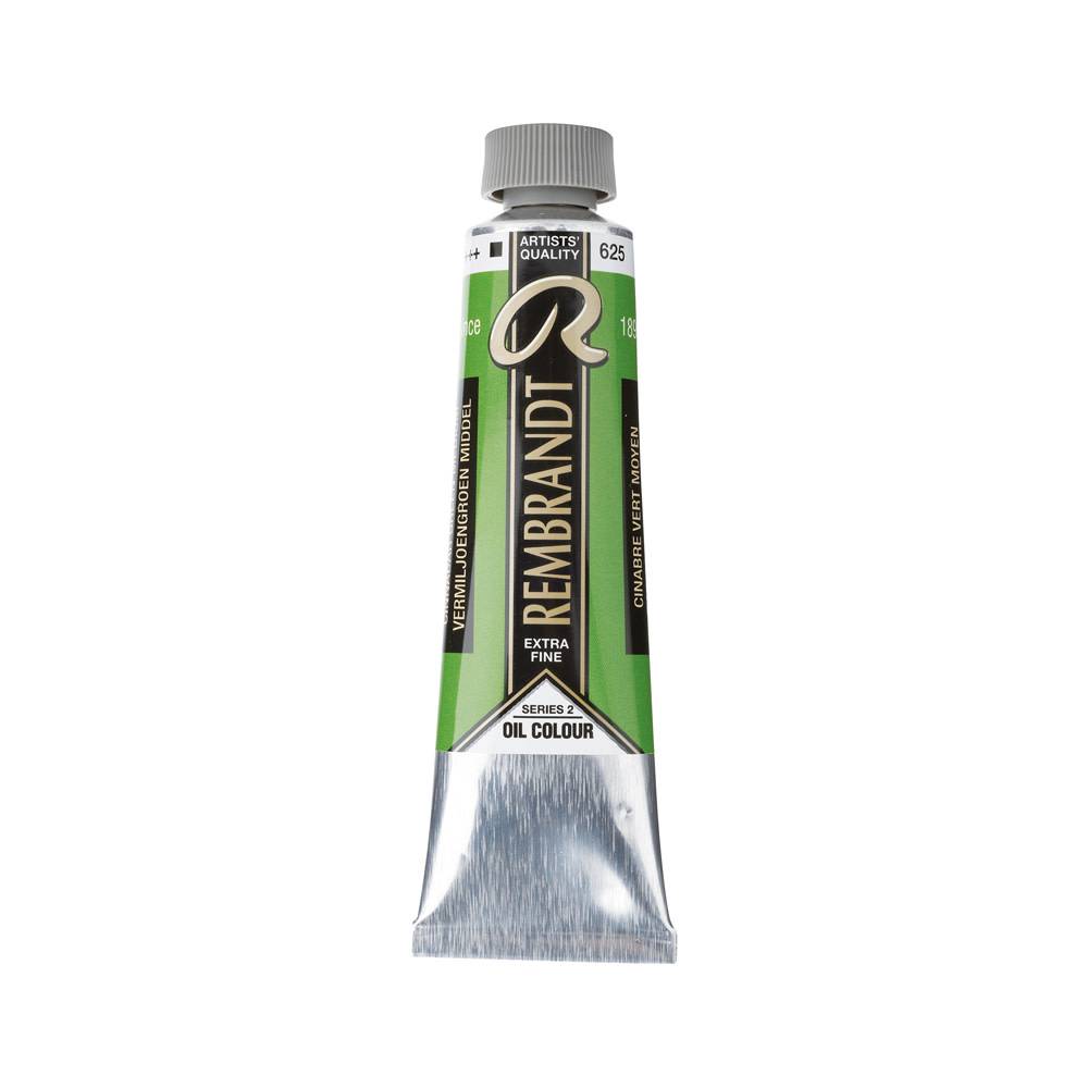 Rembrandt Olieverf Tube 40 ml Vermiljoengroen Middel 625