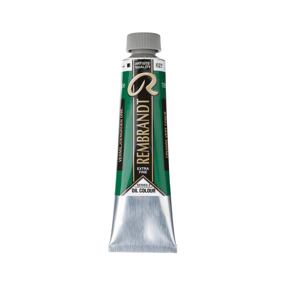 Rembrandt Olieverf Tube 40 ml Vermiljoengroen Donker 627