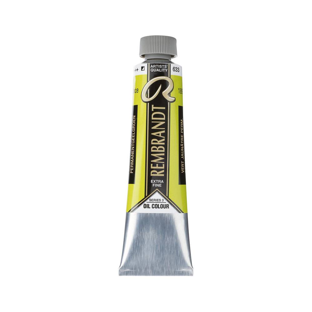 Rembrandt Olieverf Tube 40 ml Permanentgeelgroen 633