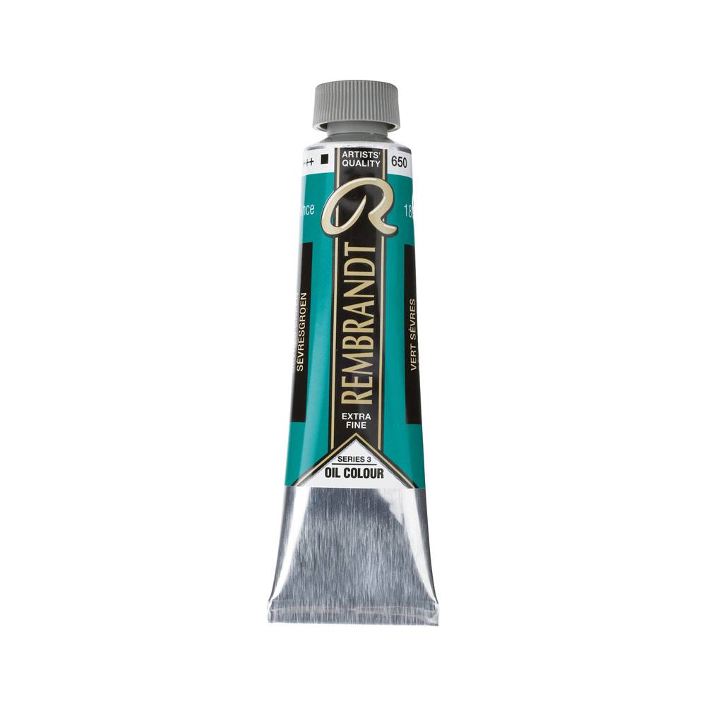 Rembrandt Olieverf Tube 40 ml Sèvresgroen 650