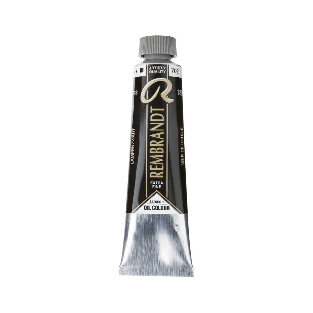 Rembrandt Olieverf Tube 40 ml Lampenzwart 702