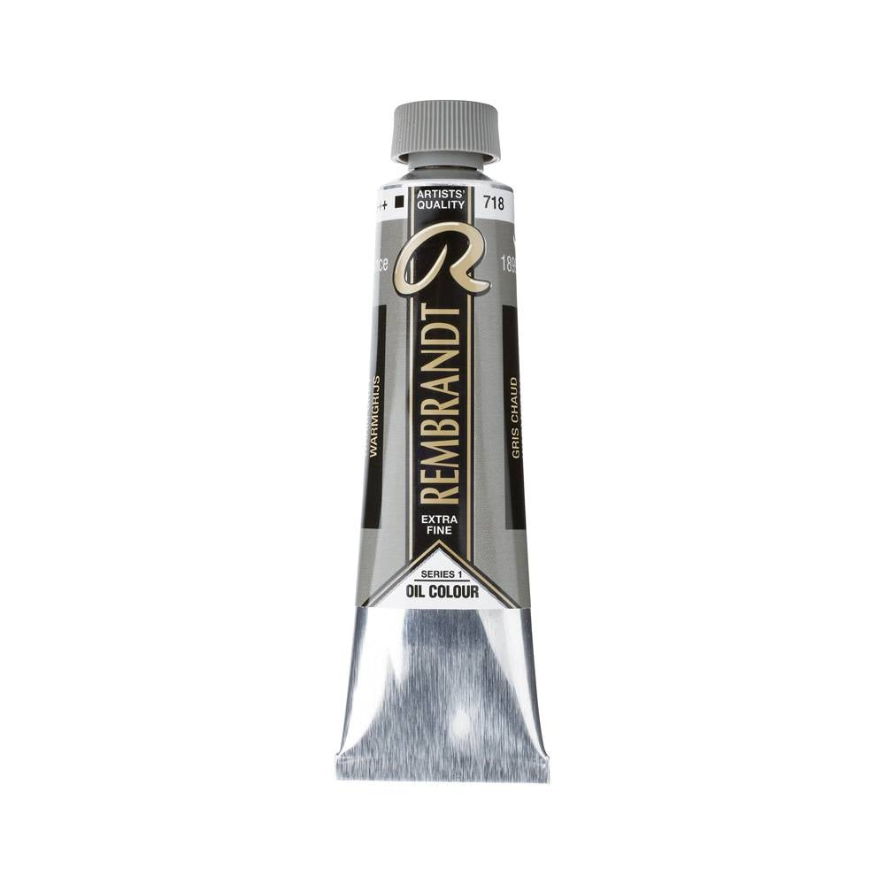 Rembrandt Olieverf Tube 40 ml Warmgrijs 718