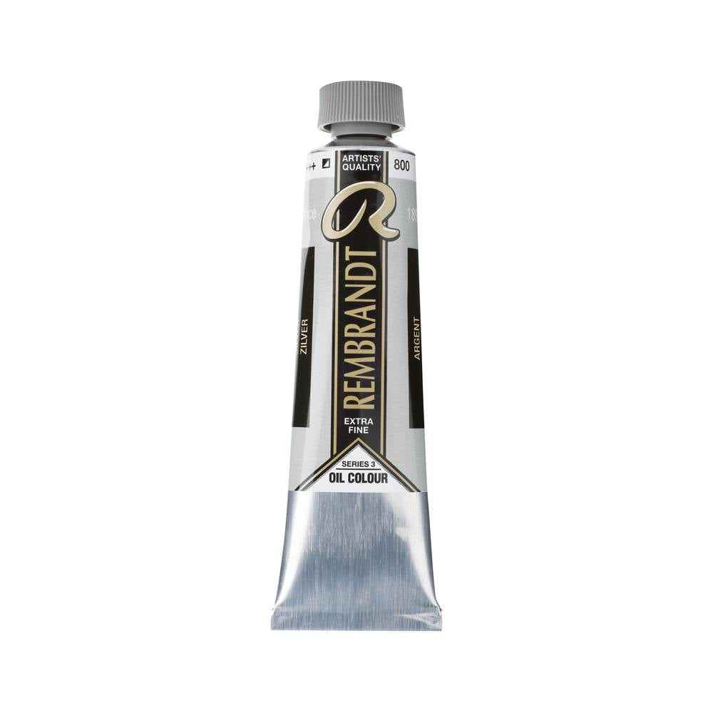 Rembrandt Olieverf Tube 40 ml Zilver 800